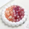 Cuentas de Luz UV Cuentas Redondas de Resina Cuentas Sueltas Material para Pulsera Pulsera Collar Accesorios de Joyería