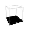 Zhengzhou Hongburn Caja Transparente de Exhibición de Acrílico Caja para Modelo Hecho a Mano de Animación Caja con Cubierta a Prueba de Polvo sin Pegamento