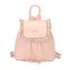 Mochila de Gama Alta de Nicho para Mujer con Adorno de Encaje y Lazo, Elegante Mochila para Viajes Diarios, Linda Bolsa Infantil para Niña