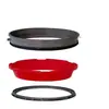 Adequado para Anel de Borracha do Recipiente de Pó de Aspirador Dyson Acessórios V10/V11/V12 Tampa Inferior do Recipiente de Coleta de Pó Anel de Vedação Anel de Travamento
