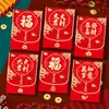 2026 Ano do Cavalo Novo Envelope Vermelho Criativo Tridimensional Festival da Primavera Pacote Vermelho Cavalo Desenho Animado Zodíaco Ano Novo Bolsa Envelope Vermelho Atacado