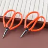 Tijeras Rojas de Punta Fina para Hogar, Civiles, Niños, Manualidades, Hilos y Tijeras Pequeñas para Fábricas de Electrónicos en Stock al por Mayor