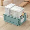 Caja de Libros Plegable Multicapa debajo de la Mesa Estante de Almacenamiento para Snacks Carrito de Almacenamiento con Ruedas de Pie para Dormitorio Estudiantil