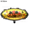 Poker Transfronteiriço Balão Jogo de Cartas Texas Hold'Em Competição Dados Copas Vermelhas Copas Pretas Ouros Espadas Balões