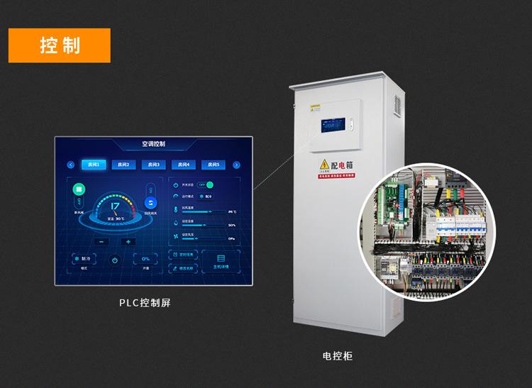 风冷热泵螺杆机组_04