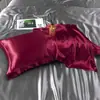 Promoção de fronhas de seda, mesmo estilo das lojas, individuais ou em par, fronhas de seda frescas para o verão, fronhas de seda para beleza