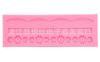 Molde de Decoración de Pastel de Encaje Ondulado Molde de Chocolate para Voltear Dulces Decoración Herramienta H1810 Molde Molde para Pastel