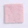 Paño de cocina de franela de coral con diseño de piña y borde de punto de bloqueo, toalla de cocina absorbente, no suelta pelusa, estropajo