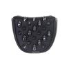Golf cráneo negro remache funda de varilla de madera funda de varilla de empuje 1/3/5/UT varilla de madera semicircular protección de cabeza de varilla en forma de L