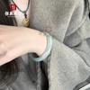 Pulseira de Jade Tianshan Jinsiyu de Xinjiang Pulseira de Jade Kunlun Jinsiyu Gobi Jade Branco Ceroso Jade Jade Jade Pulseira de Jade
