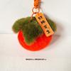 Pelo de Conejo Rex Real Cosas Buenas Suceden Llavero Colgante ins Lindo para Mujer Felpa Bolso Mochila Colgante Regalo de Cumpleaños