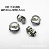 Suministro de Acero Inoxidable Tapones para los Oídos Japoneses y Coreanos Hebilla de Mariposa Hecho a Mano DIY Paquete de Oreja Cubierta de Pin para Pendientes Accesorios de Joyería