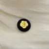 Botón metálico redondo doble estilo francés Chanel estilo socialité botón para ropa hebilla para abrigo de mujer suéter accesorios de joyería