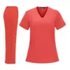 Versión Europea de Uniformes Médicos de Temu, Uniformes Finos, Uniformes de Enfermera Dental, Ropa de Trabajo para Doctor, Transfronterizo