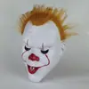 Explosões de Halloween alma de palhaço noite 2 máscara cabelo amarelo Festa cosplay engraçada adereços de terror atacado