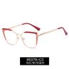 95379 moda Nuevos Gafas para Dama Anti-luz azul sin maquillaje estilo colorido marco doble color espejo óptico se puede equipar con espejo de aumento
