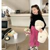 [em estoque suéter de gola alta meia-manga para meninas outono estilo western infantil slim camisa de base de inverno para meninos e meninas bebê um veludo