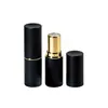Pedido Jinze: Tapa redonda a presión, Tubo de lápiz labial de boca plana con anillo central, 3.5 ml, Material de embalaje de plástico