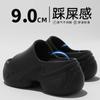 Chinelo de Sola Ultragrossa de 9,0 cm para Mulheres 2025 Estilo Quente Celebridade da Internet Salto que Aumenta a Altura Super Quente e Bonitas Sandálias de Plataforma para Uso Externo