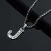 Moda Europea y Americana Elegante Hip-Hop Collar con Colgante Forma de 26 Letras Inglesas, Adecuado para Hombres y Mujeres para Usar y Regalar