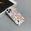 Capa de celular com ilustração de fantasma de abóbora mais vendida internacionalmente, adequada para iPhone 18 Pro, nova capa Halloween IMD cor prata