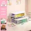 Estante expositor para almacenamiento de perlas, frascos de almacenamiento para perlas, estante organizador de gran capacidad, estante de almacenamiento de herramientas para perlas de escritorio