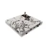 Mesa de Centro de Ardósia para Sala de Estar, Combinação Minimalista Moderna de Luxo Leve Estilo Italiano, Mesa Quadrada Doméstica de Modelo Novo para Apartamento Pequeno de Alto Padrão, Popular Online