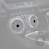 Adecuado para Chevrolet Camaro 2017-2019 Calcomanía Decorativa para Salida de Aire Negro Piano Decoración Interior del Coche