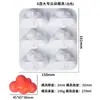 Molde de Silicone Pequeno de Nuvem com 36 Peças, Molde de Chocolate, Ferramenta para Bolo, Sabonete Artesanal, Molde para Biscoito, Gelatina