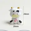 Doce Ornamentos de Micro Paisaje del Zodiaco Dibujos Animados DIY Pequeños Ornamentos del Zodiaco Dragón Tigre Serpiente Cerdo Mono Gallo Conejo Accesorios de Resina