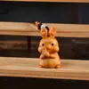 Souvenir de Navidad Talla en Madera de Ciprés Llavero Colgante Navideño Productos de Madera del Zodiaco de Dibujos Animados Dragón, Serpiente y Año del Caballo