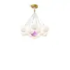 Lámpara de Luna 2025 Lámpara de Sala de Estar Soñadora Habitación Infantil Personalidad Creativa Planeta Restaurante Candelabro Bola de Burbuja Iluminación de Dormitorio