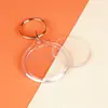 Llavero con Forma Personalizada, Carcasa Vacía Lista para Usar, Llavero Marco de Fotos para Lotes Pequeños, Colgante Pequeño, Acrílico Transparente, para Jóvenes