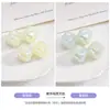Luz UV Muda de Cor Facetada Amor Quadrado Contas DIY Corrente de Celular Acessórios Estilo Misto Venda por Atacado