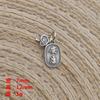 Moda Trendy Plata Tailandesa Joyería Vintage Ankang Auspicioso Larga Vida Colgante Plata Esterlina 925 Accesorios DIY Joker