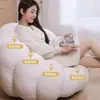 Sofá Perezoso Reclinable Crema Sofá Calabaza Silla Individual Balcón Ocio Giratorio Lindo Tatami Hogar Creativo