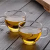 Xícara de Chá Feita à Mão Vidro Resistente ao Calor Xícara com Alça Xícara para Degustação de Chá Xícara de Aroma Xícara Pequena Conjunto de 6 Xícaras de Chá Conjunto de Chá