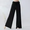 Traje de Prática de Dança Clássica para Mulheres, Mangas Curtas Vazadas, Top de Chiffon Latino, Gola Meio Alta, Roupa de Yoga Estilo Ballet, Traje de Dança Chinesa