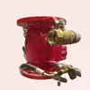 Válvula de Alarma de Humedad Válvula de Bola Integrada Válvula de Filtro de Cobre Con Bloqueo Cifrada y Bloqueada DN20 6 Accesorios de Bomberos