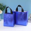En stock Láser No tejido Recubierto de Aluminio Tienda de Ropa Bolso de Mano Regalo de Mano Bolsa de Compras Exclusivo Transfronterizo
