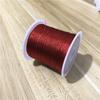 Hilo de seda ultrafino de 3 hebras dorado y plateado hilo dorado para devanar escobas cuerda roja collar de mano de cuerda trenzada hilo de bordado hecho a mano diy