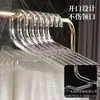 Transparente y Suave Ps Antideslizante Sin Costuras Colgador de Ropa Ropa Falda Armario Soporte para Ropa Estante para Secar Ropa en Casa Ropa