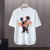 Nova camiseta de manga curta masculina verão coreano estilo moderno simples meia manga top Hong Kong estilo frouxo casual moda marca t-shirt
