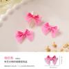 Nova nail art joias malha tecido laço Internet celebridade estilo japonês tridimensional fita fina renda unha decoração