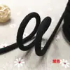 Cuerda de algodón hilado en núcleo de tejido liso de color de 5 mm de grosor, cordón redondo cifrado de algodón, cordón suave para atar, cintura de ropa, cordón de sombrero, tejido a mano
