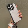 Funda transparente para teléfono iPhone 17 suave con lazo de cereza rosa dulce manzana 14 Pro Max venta al por mayor