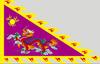 Bandera antigua, bandera triangular con forma de dragón, bandera de Fénix, bandera de lugar escénico para espectáculos de artes marciales, bandera del apellido Lingqi, bandera antigua, bandera del templo, bandera roja