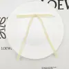 Flocagem de Natal Personalizada com Laço Presente Acabado Fita Decorativa Artesanal Caixa de Presente Fita DIY Atacado