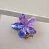 Nuevo Clip de Garra de Flor Fresca Pequeña Sizzy Flor de Huevo Pinza para el Cabello Adorno para la Cabeza Pasador Dulce para el Cabello Pinza de Tiburón para el Cabello