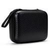 Bolsa de Almacenamiento de Fibra de Carbono EVA Multifuncional para Productos Digitales Bolsa Rígida Caja de Almacenamiento para Disco Duro Móvil Bolsa Portátil para Audífonos